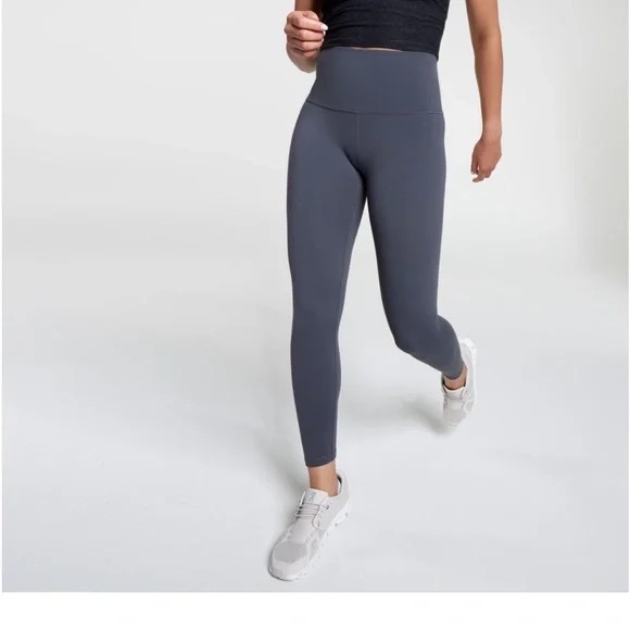 CALIA Women’s Core Essential 7/8 Gray High Waist Leggings - Picture 1 of 9